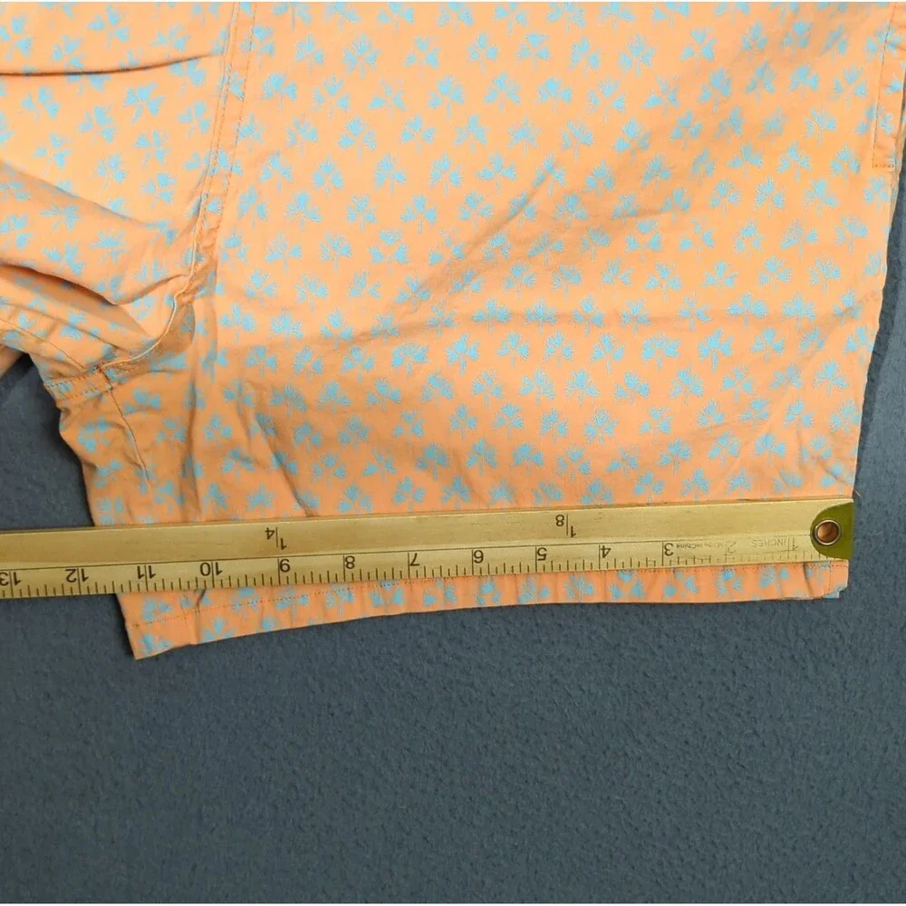 Zegna Sport Swim Trunks Men's L Orange Travel Vacation Beach